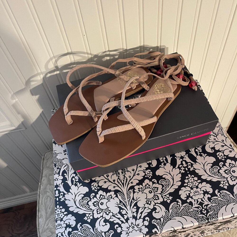 Vince Camuto Benni True Suede sandles